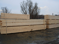 Építőipari tömörfa termékek, Fenyő fűrészáru - Épületfa